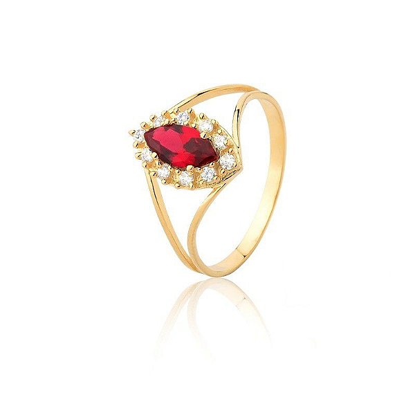 Anel Formatura Ouro 18k