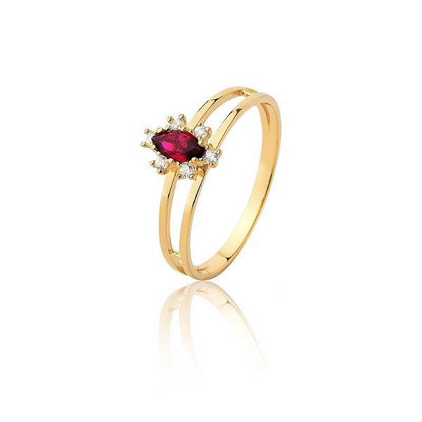 Anel Formatura Ouro 18k