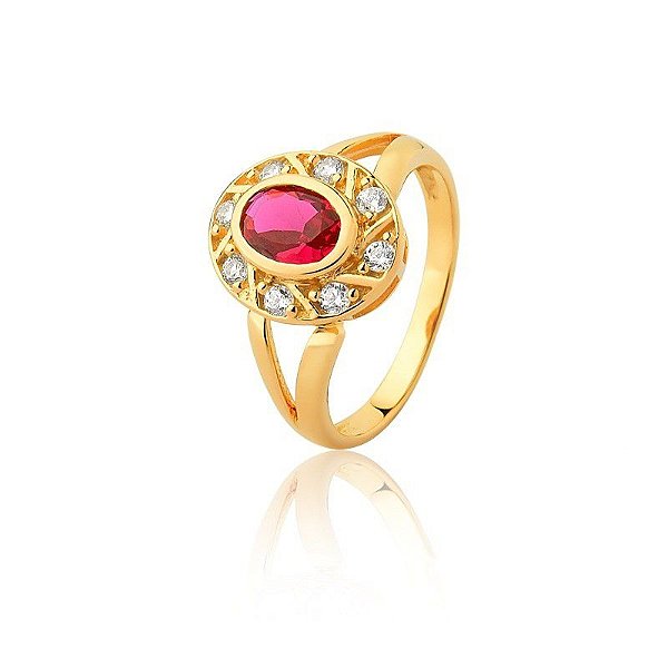 Anel Formatura Ouro 18k