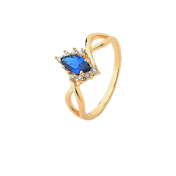 Anel formatura feminino de ouro 18k