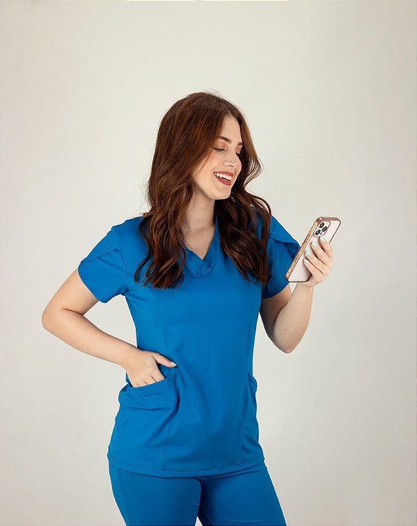 SCRUB FIT AZUL ROYAL