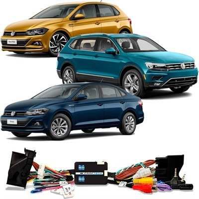 Interface Desbloqueio De Tela VW Polo-Virtus-Tiguan-T Cross- Faaftech FT-VF-VW4