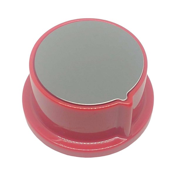 Botão Temperatura e Timer Para Air Fryer Mondial AF-33 e AF-34 Vemelho/Inox