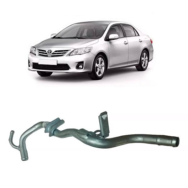Tubo Cano d'Água Toyota Corolla 1.8 2012/2014 - Grazzimetal