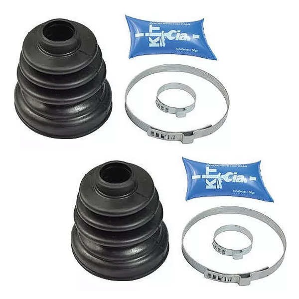 Kit 2 Coifas Dianteiras Internas Trizeta/Tulipa Lado Câmbio Honda CR-V 2.0 00/11 CR-V 2.4 02/06 - Kit & Cia
