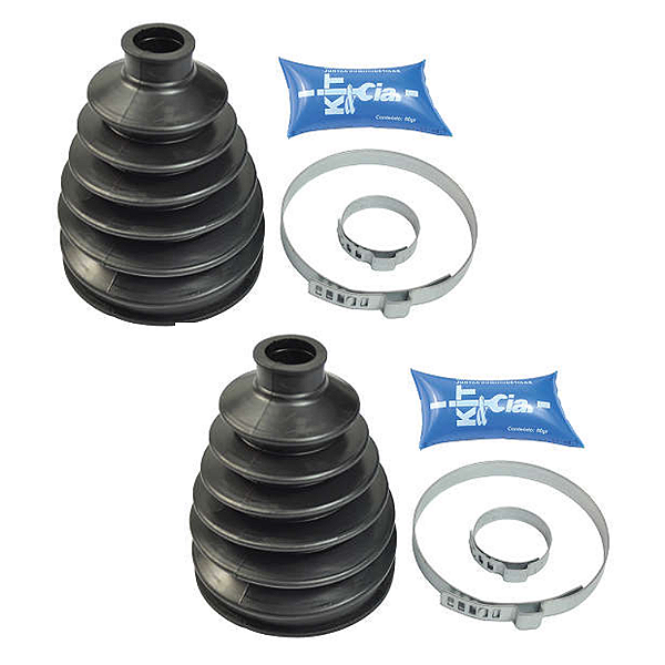 Kit 2 Coifas Dianteiras Externas Homocinética Lado Roda Honda CR-V 2.0 00/11 CR-V 2.4 02/06 - Kit & Cia
