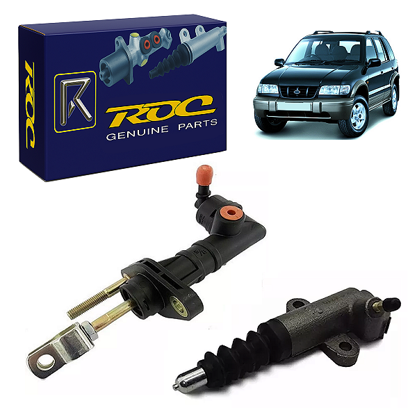 Kit Cilindro Mestre + Auxiliar De Embreagem Para Sportage 2.0 Diesel 1999/2002 - Roc