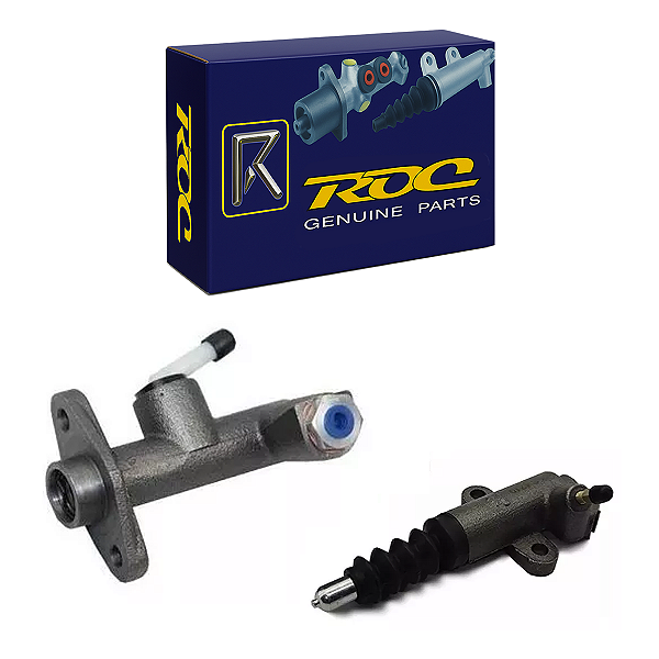 Kit Cilindro Mestre + Auxiliar De Embreagem Para Besta 93/04 Bongo 93/97 - Roc