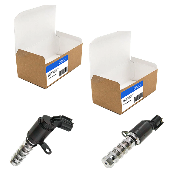 Kit Válvula VVT Solenóide Comando Admissão E Exaustão Ix35 Sportage 2.0 Santa Fé Sorento Sonata 2.4
