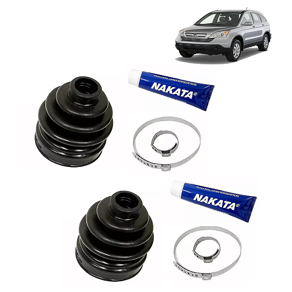 Kit 2 Coifas Semieixo Traseiro Honda CR-V 2.0 2007 - Nakata