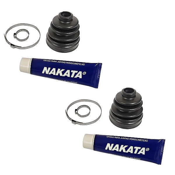 Kit 2 Coifas Dianteiras Da Trizeta/Tulipa Lado Câmbio Nissan March 11/20 Versa 11/21 Kicks 14/Diante - Nakata