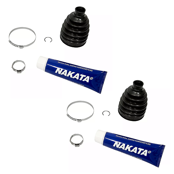 Kit 2 Coifas Dianteiras Da Homocinética Lado Roda Nissan March 1.6 11/20 Versa 1.6 11/21 - Nakata