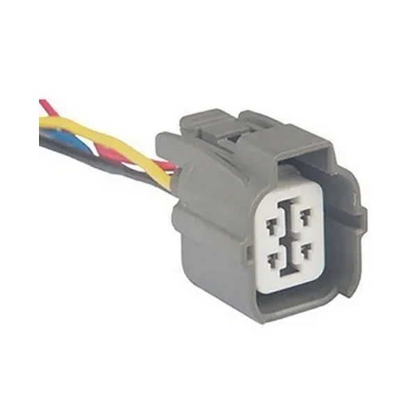 Plug Conector Fêmea Chicote 4 Vias Sonda Lambda Honda Civic 92/06 Accord 94/07 CR-V 97/06