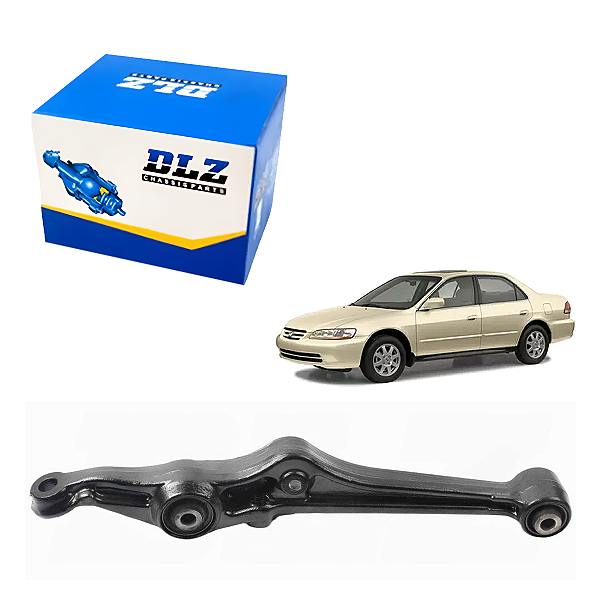 Bandeja (Braço) Dianteira Inferior Lado Direito Honda Accord 2.3 1998/2002 - DLZ