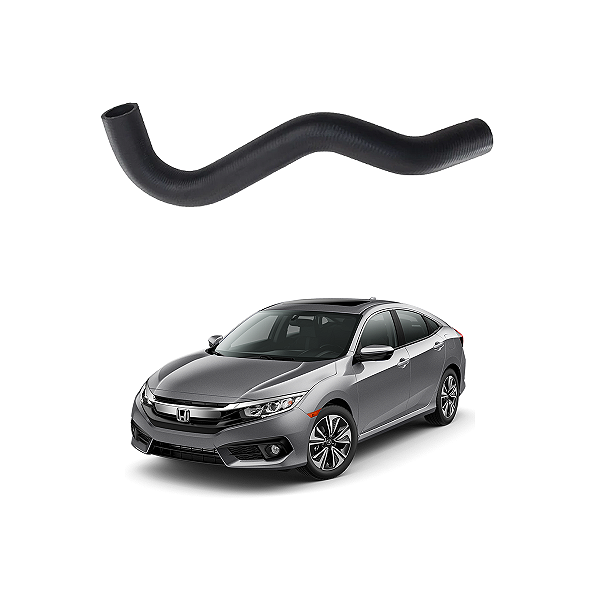 Mangueira Inferior Do Radiador Honda Civic 2.0 2017/2021 - Cauplas