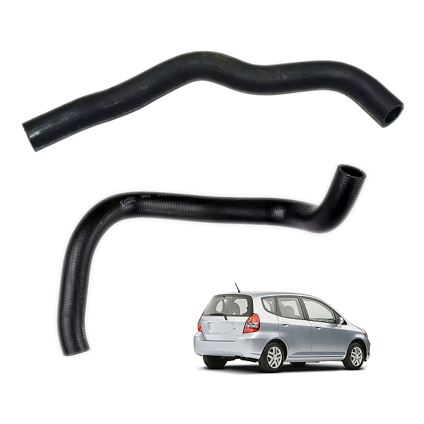 Kit Mangueira Superior E Inferior Do Radiador Honda Fit 1.4/1.5 2004/2008