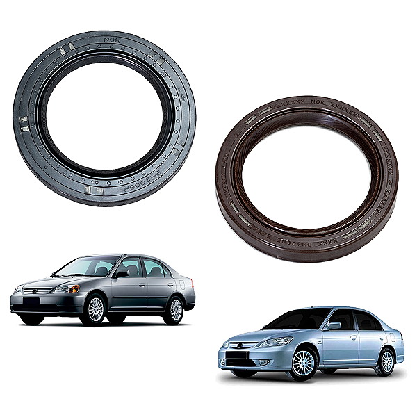 Kit Retentor Comando De Válvulas E Virabrequim Honda Civic 1.7 01/06 - Corteco/Freudenberg-Nok