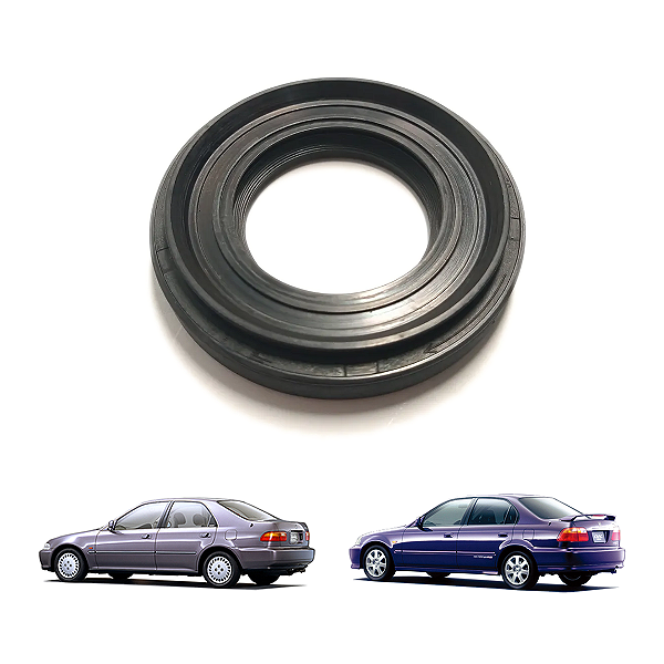 Retentor Saída Lateral Semieixo Câmbio Direito Honda Civic 1.5/1.6 MT 92/00 - Corteco/Nok