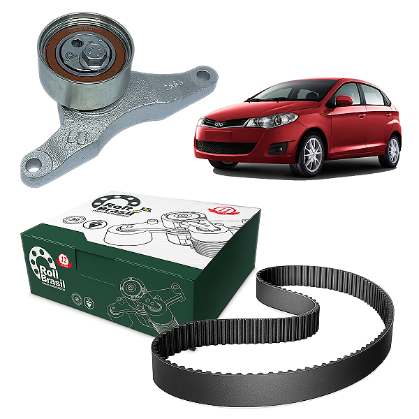 Kit Correia Dentada Com Tensor Chery Celer 1.5 16v 13/18 - Rolt