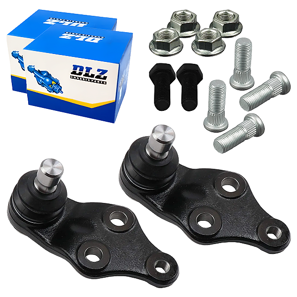 Par Pivô Inferior Dianteiro Direito E Esquerdo Para Azera 3.0 V6 12/17 Sonata 2.4 11/14 - DLZ
