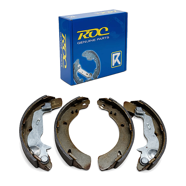 Jogo Sapata De Freio Traseiro Honda Civic 1.7 01/06 Fit 1.4/1.5 09/13 City 1.5 09/14 - Roc