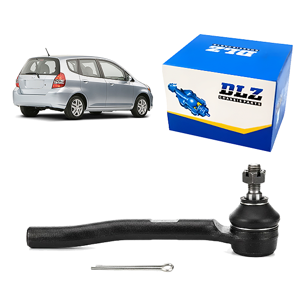 Terminal De Direção Lado Esquerdo Fit 1.4/1.5 03/08 - DLZ