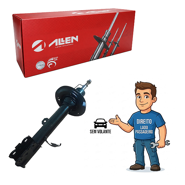 Amortecedor Dianteiro Direito A Gás Chery Tiggo 5x 1.5 18/Diante - Allen