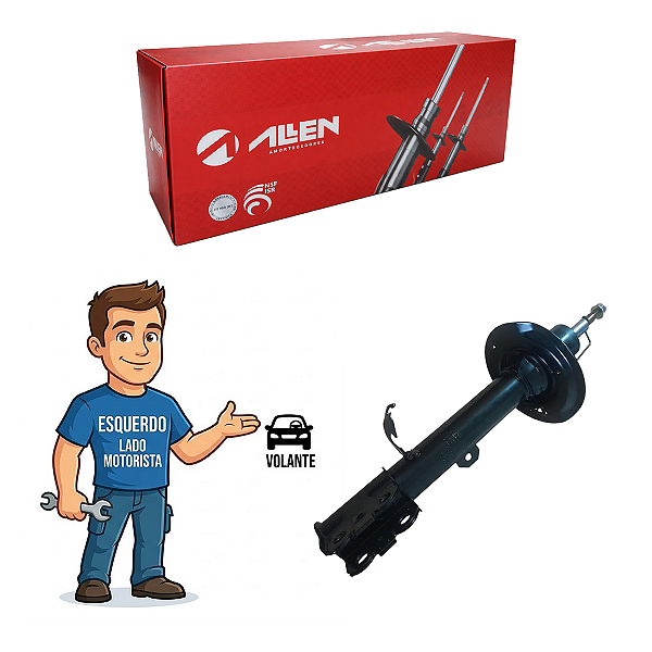 Amortecedor Dianteiro Esquerdo A Gás Chery Tiggo 5x 1.5 18/Diante - Allen