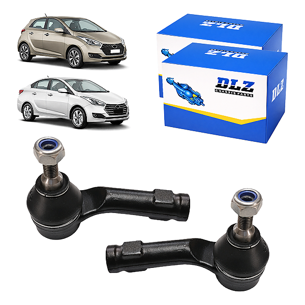 Par Terminal De Direção Lado Direito E Esquerdo Para HB20 1.0/1.6 12/19 - DLZ