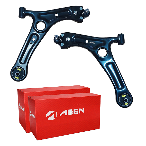 Par Bandeja Suspensão Inferior Dianteira Direita E Esquerda Chery Tiggo 7 1.5 19/Diante - Allen