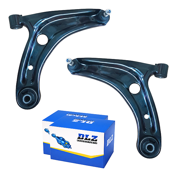 Par Bandeja Suspensão Inferior Dianteira Direita E Esquerda Honda Fit 1.4/1.5 03/08 - DLZ