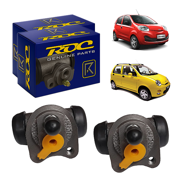 Kit Cilindro De Freio Roda Traseira Direita E Esquerda Chery QQ 1.0/1.1 11/18 - Roc