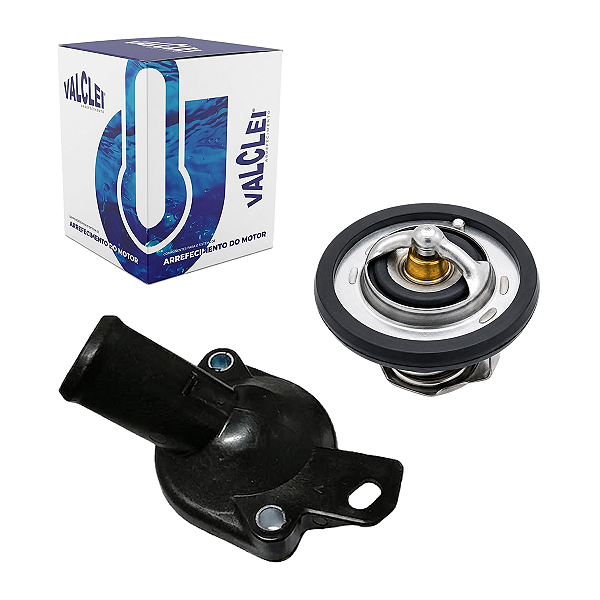 Kit Conexão/Flange E Válvula Termostática Para Etios 1.3/1.5 2013/2017 - Valclei