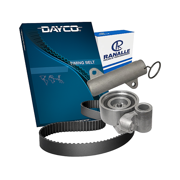 Kit Correia Dentada Com Tensores Para Hilux Diesel 2.5/3.0 16v 2005/2015
