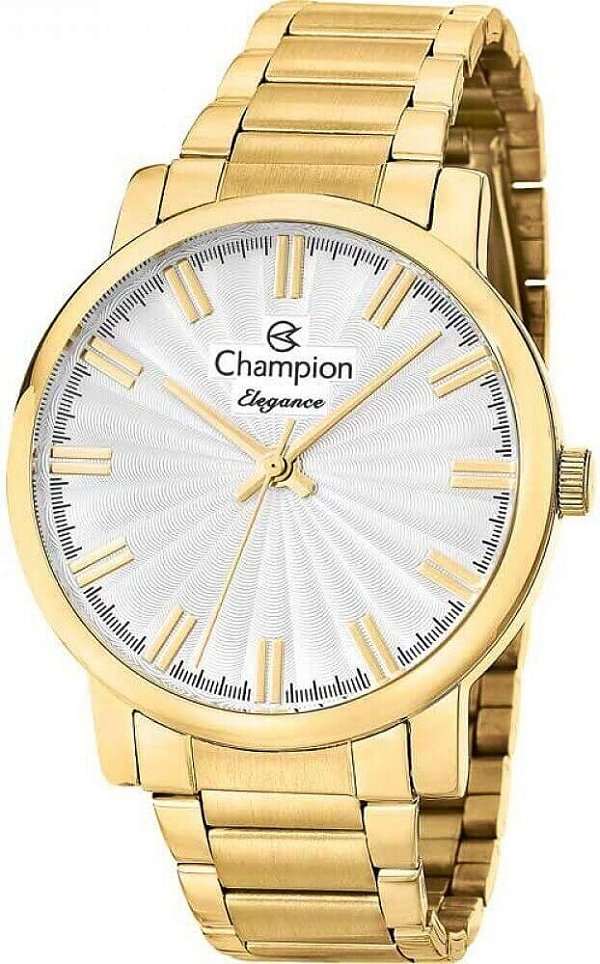 Relógio Feminino Champion Elegance CN26037H - Dourado