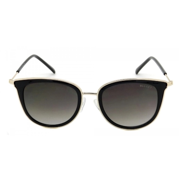 Óculos de Sol Bulget Preto com Dourado BG5156