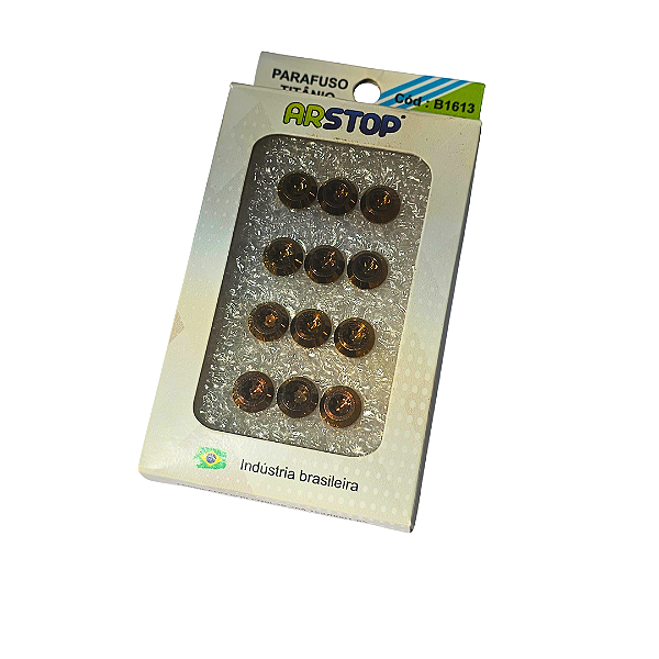 Parafusos em titânio para Fixar Disco Aperto TORX T25 - Kit com 12 unidades