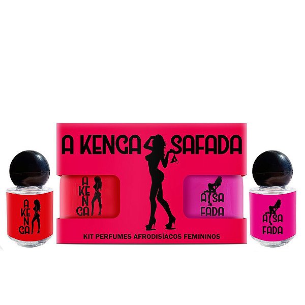 Kit de Perfume Feminino Afrodisíaco (Ativa os Feromônios)