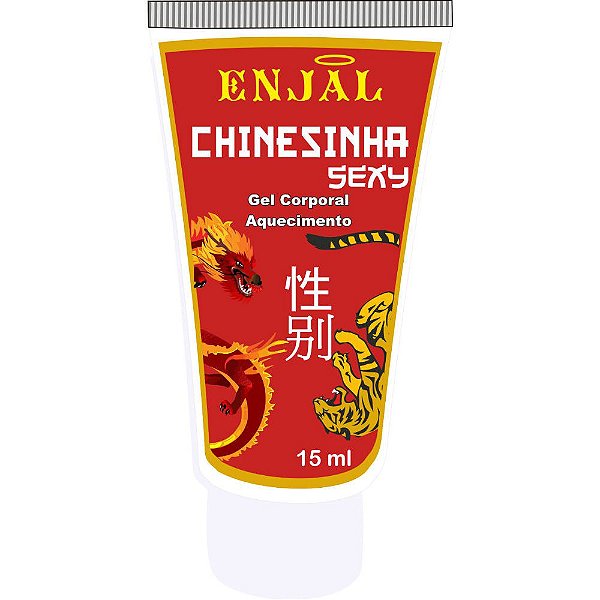 Chinesinha Sexy Excitante para Casal Efeito Aquecedor - 15 ml