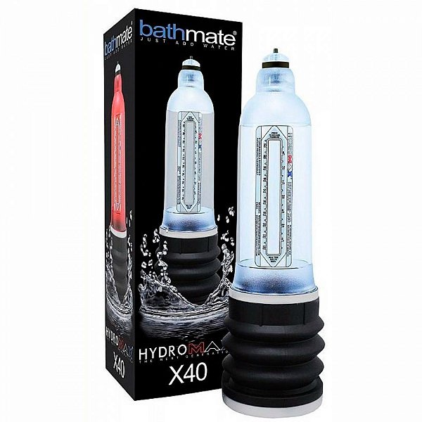 Bomba Peniana Manual - Importada - Bathmate X40 - Leve Grátis 1 Big Boy