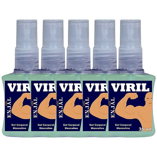 Viril Provocador da Ereção com 3 Funções Spray 35 ml 05 Und