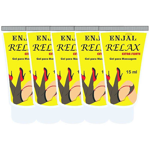 Relax Dessensibilizante Anal (tira a dor na hora e dá prazer) 15 ml - Kit 05 Un. (PREÇO ATACADO) em Rio Preto