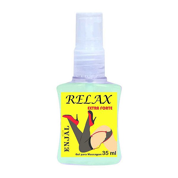 Relax - Gel Relaxante Anal - Extra Forte - 4 Funções - Spray 35 ml