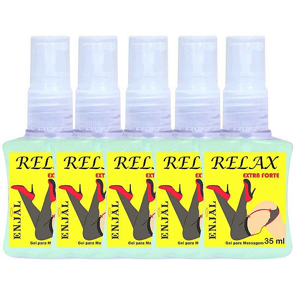 Relax Dessensibilizante Anal Extra Forte 4 Funções Spray 35 ml 05 Und
