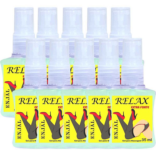 Relax Dessensibilizante Anal - 4 Funções Spray 35 ml 10 Und