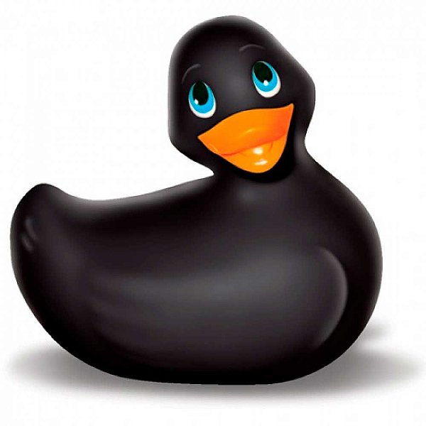 I Rub My Duckie Vibrador em Formato de Pato - Black