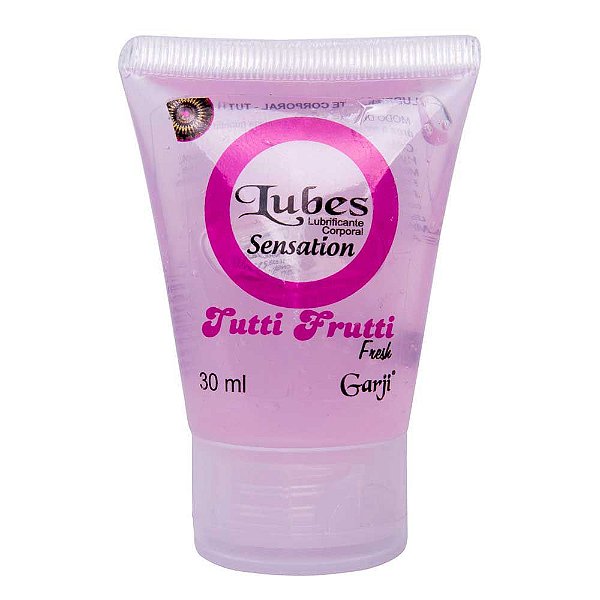 Gel Lubrificante Tutti-Frutti - Refrescante - 30 ml