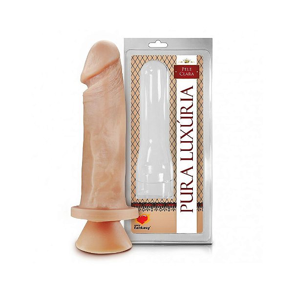 Pênis Negro - Veias e Ventosa - 18,5 x 4,5 cm