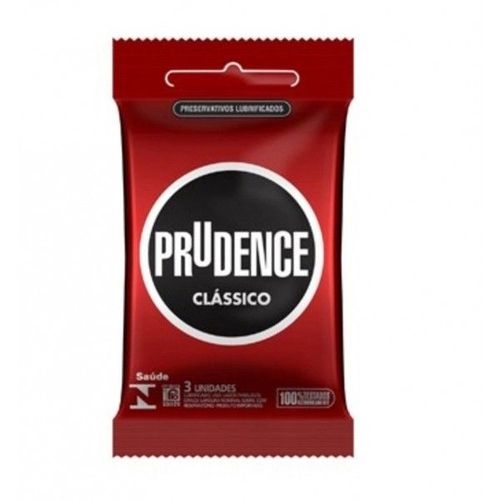 Preservativo Prudence Lubrificado Clássico - 3 Un.