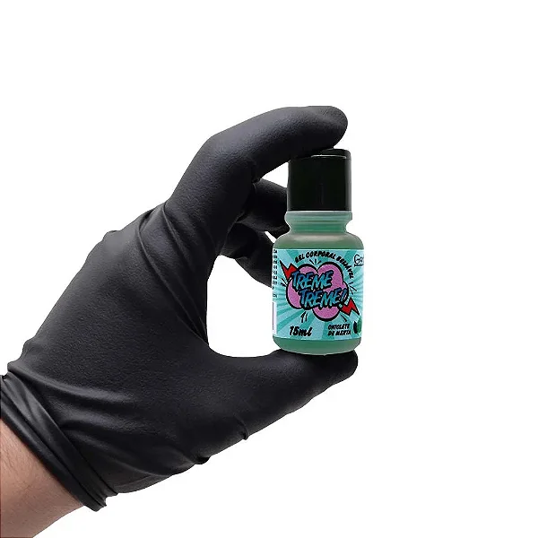 Gel Comestível Menta - Sensação de Formigamento e Vibração - Para o Casal Se Chupar e Se Lamber Muito - Sem Contra Indicação - Destinado para +18 Anos